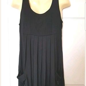 Calvin Klein Black Dress Size 12 Stretchy Knit